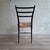 Black Spinetto Dining Chairs from Chiavari, 1950s, Set of 6 For Sale - Image 8 of 11