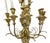 Antique Gilt Brass Ribbon & Music Wall Sconce For Sale In Atlanta - Image 6 of 11