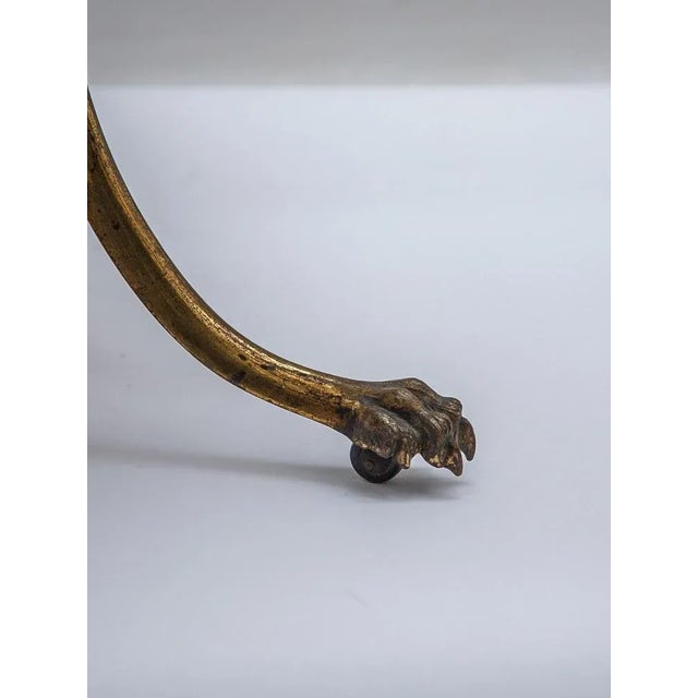 Metal Victorian Brass Magazine Rack, 1860 For Sale - Image 7 of 10