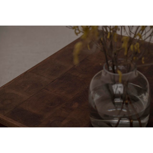 Vintage Brutalist Checker Coffee Table, 1970s For Sale - Image 11 of 13