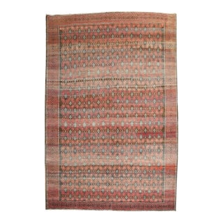 Vintage Zabihi Collection Tribal Turkish Rug - 6'8" x 9'4" For Sale