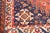 Vintage Hand-Knotted Persian Qashqai Rug 3'11" X 5'4" For Sale - Image 13 of 17
