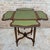 Mid 20th Century Game Table in Walnut with Green Leather For Sale - Image 17 of 18