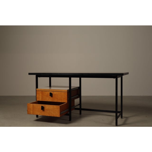 Writing Desk by Jules Wabbes for Mobilier Universel, Belgium, 1960s For Sale - Image 9 of 16