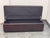 2010s Restoration Hardware Tufted Leather Storage Ottoman For Sale - Image 5 of 12