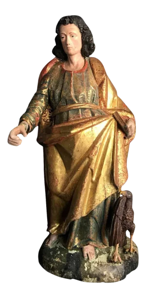 Spanish Colonial Antique Santo Figure