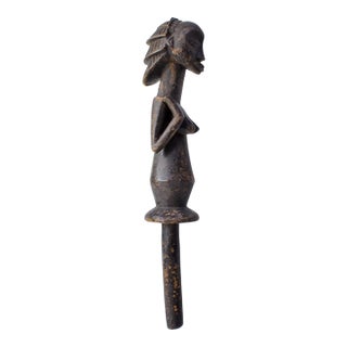 Early 20th Century Luba Figural Scepter For Sale