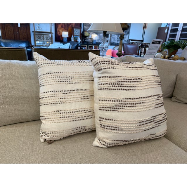 Metal Serena & Lily Pryce Throw Pillows, Pair For Sale - Image 7 of 12