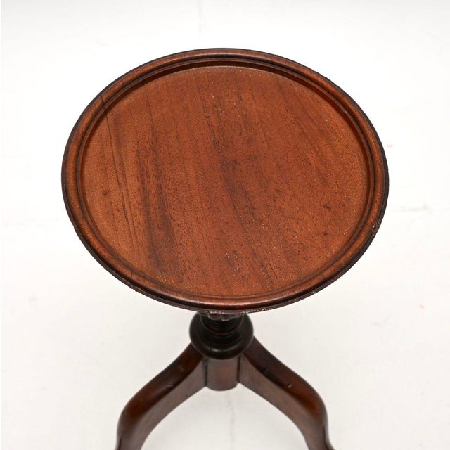 Antique Edwardian Wine Table, 1900 For Sale - Image 4 of 6