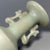 Antique Chinese Longquan Celadon Vase, Phoenix‑Shaped Double Handles For Sale - Image 4 of 8