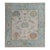 Turkish Oushak Square Rug 9'10" x 10'10" #20434 For Sale