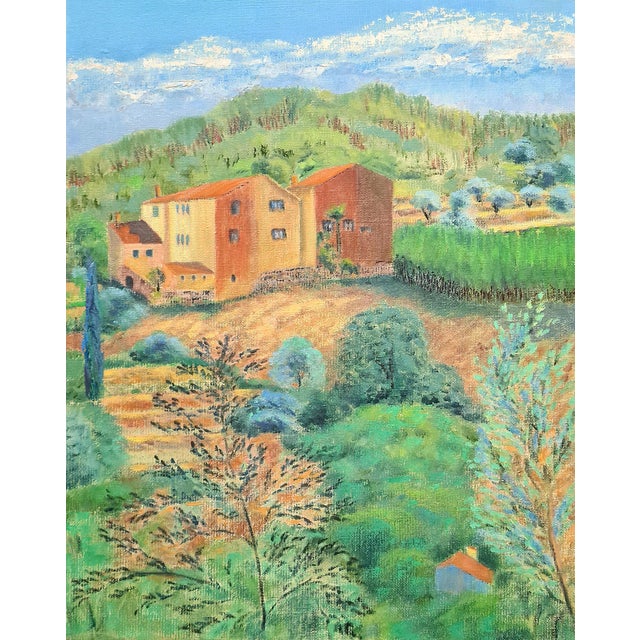 Isabelle Pardoe, View to the Sea, 2000s, Oil & Acrylic on Canvas For Sale