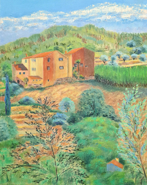 Isabelle Pardoe, View to the Sea, 2000s, Oil & Acrylic on Canvas