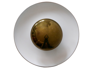 Large Mid-Century Modern Flush Mount or Sconce, Germany 1960s