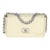 Light Yellow Quilted Lambskin Medium Chanel 19 Flap Bag For Sale