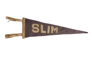 Antique Slim at Emporia State University Felt Flag Pennant