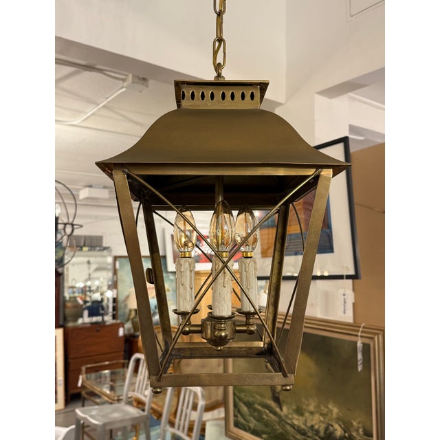 Design Plus Gallery presents a Brass Hanging Lantern by The Federalist. They were known as the world’s premiere provider...