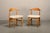 Brutalist Dining Chairs in Oak and Sheepskin from Henning Kjærnulf, Denmark, 1960s, Set of 8 For Sale - Image 13 of 18