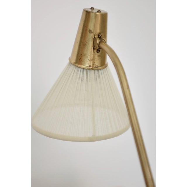1950s 1950s Brass Table Lamp by Sonja Katzin for Asea For Sale - Image 5 of 6