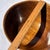 Chestnut Mid-Century Mahogany Bowl Centerpiece With Sterling Silver Base For Sale - Image 8 of 10