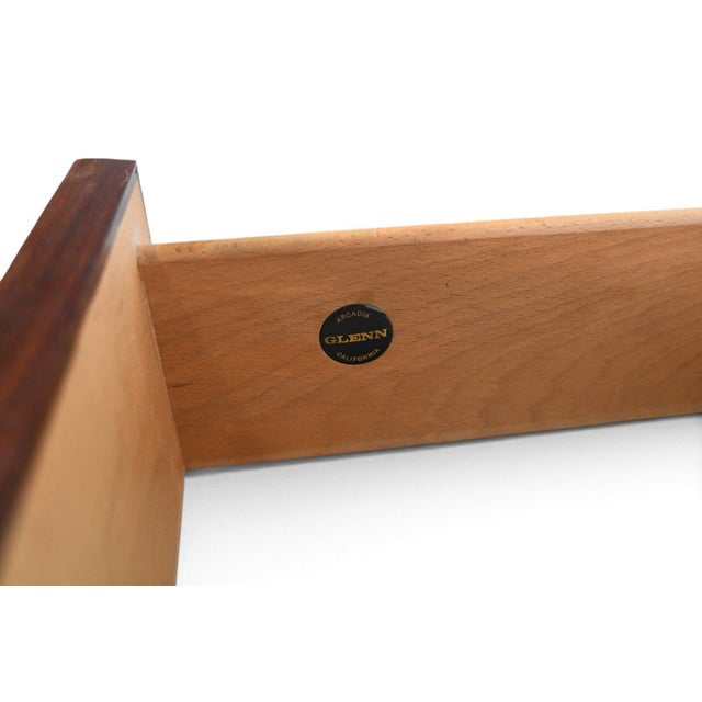 Mid-Century Modern Mid 20th Century John Kapel Low Eight Drawer Dresser in Walnut For Sale - Image 3 of 10