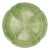 The Mane Lion Handcrafted Italian Radicchio Cabbage Dinner Plates, Light Green – Set of Four For Sale