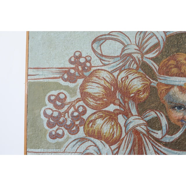 Frescoes, Originals on Canvas, 1950s, Canvas For Sale - Image 11 of 17