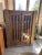 Antique Hungarian Oak Glass and Wood Cabinet For Sale - Image 5 of 8