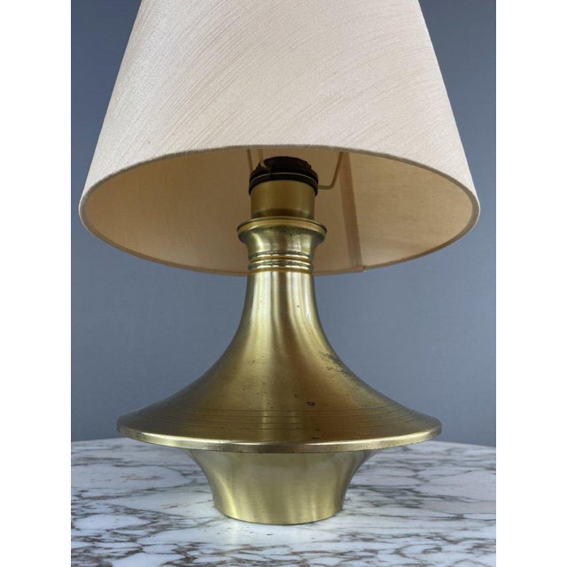 Modernist Brass Lamps, 1970s, Set of 2 For Sale - Image 4 of 6