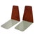 1960s Mid-Century Danish Teak Bookends attributed to Kai Kristiansen for Feldballes, 1960s, Set of 2 For Sale - Image 5 of 5
