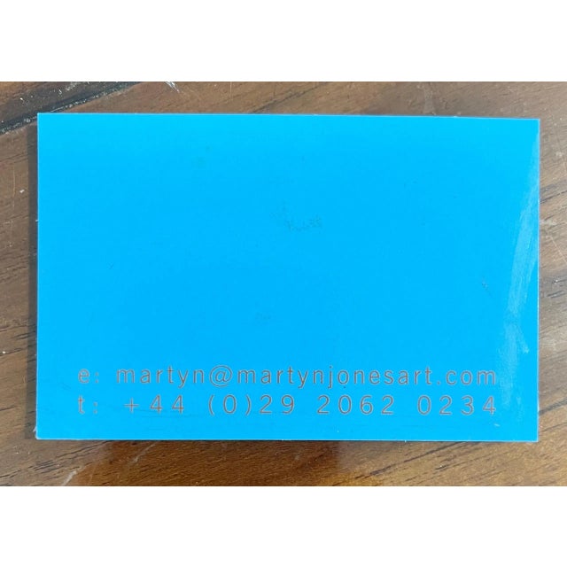 Textile Postmodern Surrealist Abstract Painting Pair, Martyn Jones British Color Diptych Painting For Sale - Image 7 of 10