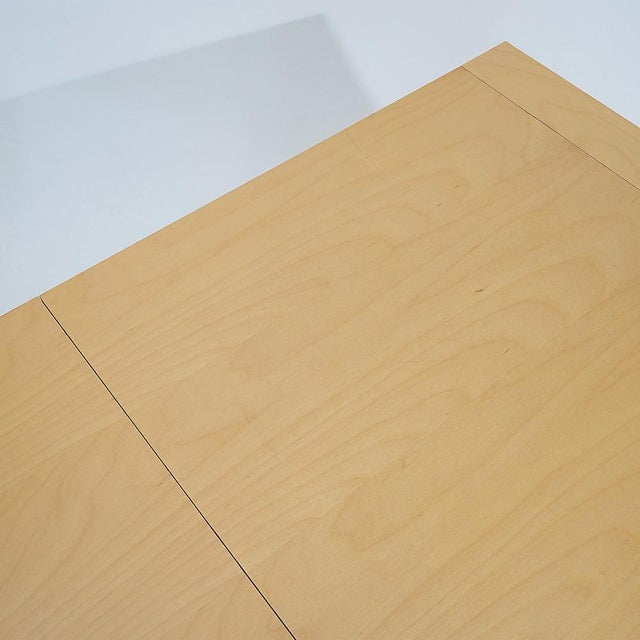 Maple Table with Extendable Top, 1970s For Sale - Image 10 of 15