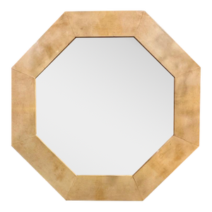 Modern Karl Springer Design Octagonal Mirror