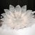 Modernist Hand-Blown Mottled Murano Glass Acanthus Flush Mount For Sale In New York - Image 6 of 18