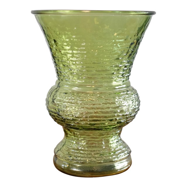 Vintage E. O. Brody Green Glass Vase Chairish