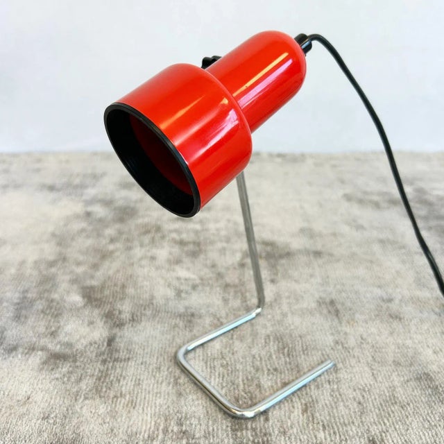 Mid-Century Red Spotlight Desk Lamp from Habitat For Sale - Image 6 of 10
