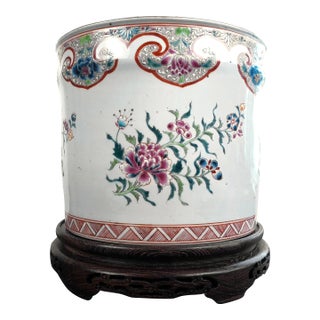 Large Chinese Porcelain Bitong For Sale