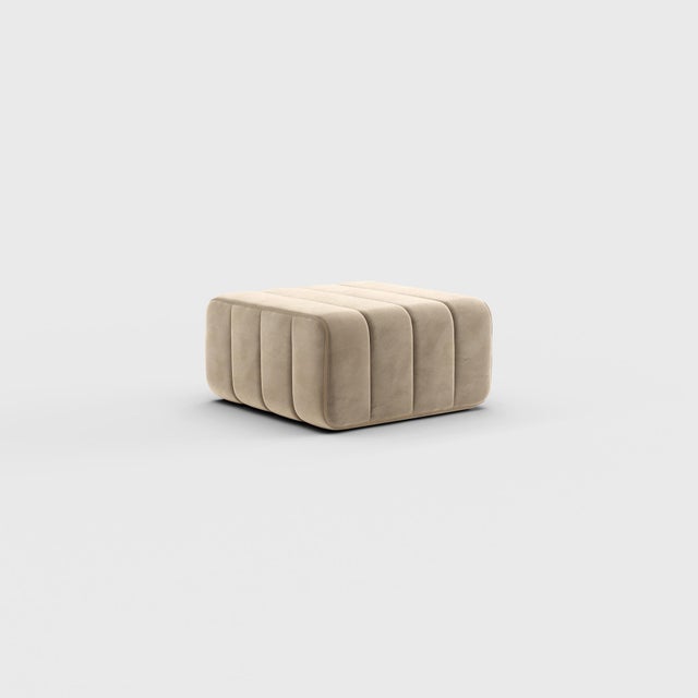 Not Yet Made - Made To Order Stool for Modular Sofa or Single Sofa Module in Barcelona Fabric from Ambivalenz For Sale - Image 5 of 5