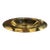 Italian Hammered Brass Centerpiece Bowl, 1970s For Sale