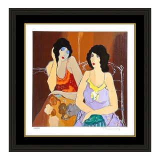 Late 20th Century Ashley and Abigail, Itzchak Tarkay For Sale