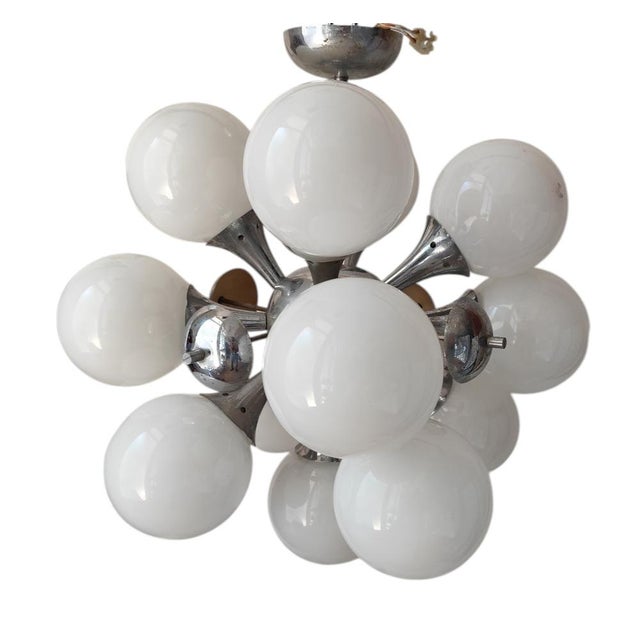 Vintage Sputnik Lamp, 1950s For Sale - Image 4 of 8