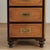 Vintage Campaign Style Leather Top Desk by Baker Collectors Edition For Sale - Image 14 of 17