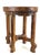 Our Curved Leg Side Table - Stool. A small piece with great legs lots of extra details. Features solid elm wood oval...