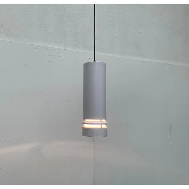 Vintage Danish Pipeline Pendant Lamp by Ole Pless Jørgensen for Nordisk Solar For Sale - Image 6 of 18