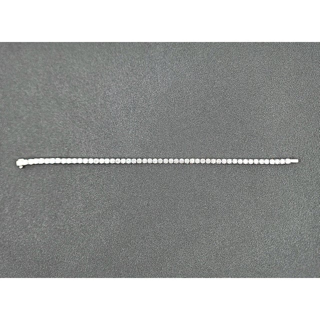 7.29 Ct Diamond Tennis Bracelet For Sale In Chicago - Image 6 of 8
