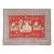 Antique Zabihi Collection Pictorial Dog Animal Karabagh Rug - 3'9" x 6'2" For Sale