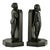 A rare and highly decorative pair of Art Deco bronze bookends with children titled “Simplicity”, designed by Raoul Benard...