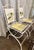 Duck Motif Hand Painted Chairs Set/4 For Sale - Image 9 of 12