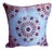 Contemporary 'Creation Rose Window' Silk Pillow For Sale