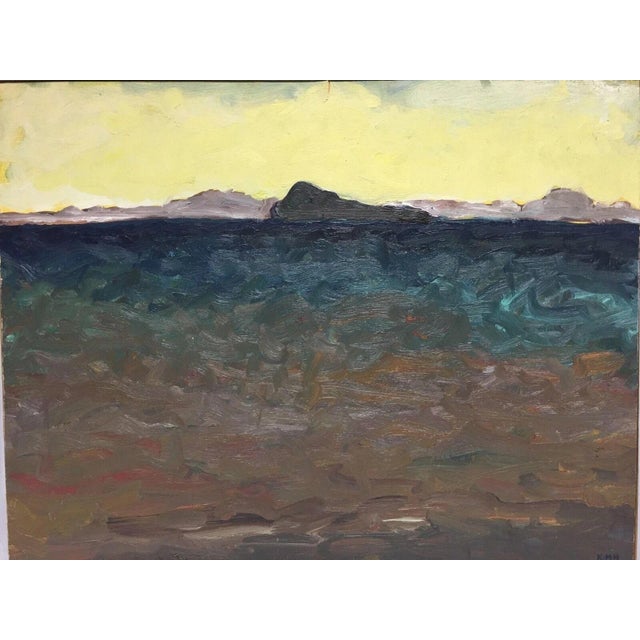 Hartmann Martin, Lago di Bolsena, 1982, Oil Painting on Canvas For Sale - Image 12 of 12